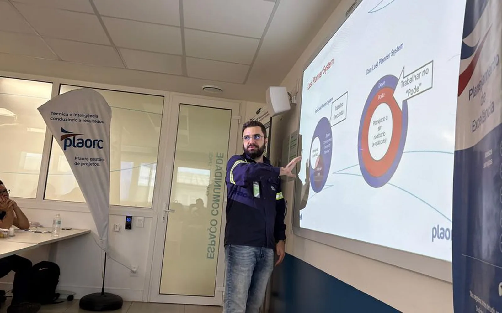 Workshop técnico da PLAORC sobre métodos de gestão de projetos